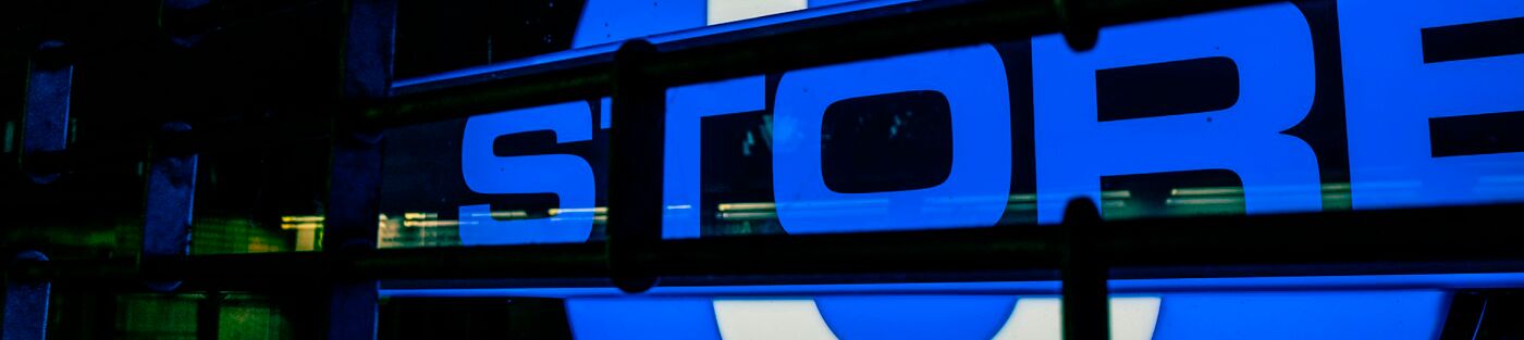 Баннер витрины